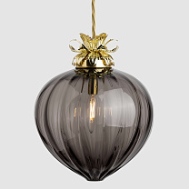 Flora Pendant Large серый