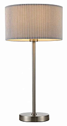 A1021LT-1SS Arte Lamp Mallorca настольная лампа с тканевым абажуром на металлической подставке