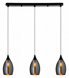 A7951SP-3BK Arte Lamp Barry подвесной светильник с тремя колбовидными плафонами