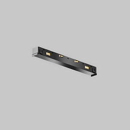 Комплектующие для систем освещения с токоведущими элементами Maytoni Accessories for tracks Exility X Черный TRA239PC-42B