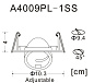 Точечный встраиваемый светильник Arte Lamp ACCENTO A4009PL-1SS — фото 3