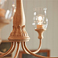 Melis 5 Light Chandelier Warm Maple люстра 52468WMP Kichler — фото 1