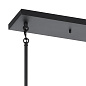 Torvee 42" 5 Light Linear Chandelier Black люстра 52425BK Kichler — фото 11