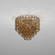 МИНИ-ПОТОЛОЧНЫЙ СВЕТИЛЬНИК 50 КРИСТАЛЛ ЗОЛОТО ГЛЯНЦЕВЫЙ ХРОМ E27 CE