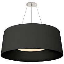 Halo Medium Hanging Shade матовый черный