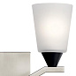 Skagos 2 Light Vanity Light Brushed Nickel настенный светильник 55028NI Kichler — фото 2