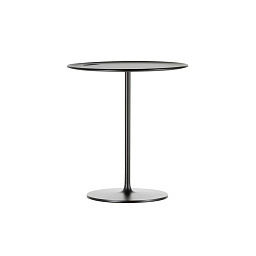 21051711 Vitra Occasional Журнальный столик Ø55 шоколад