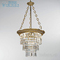 Kolarz MILORD CRYSTAL 0346.34.4 люстра состаренная латунь ø50cm высота 110cm мин. высота 120cm макс. высота 170cm 4 лампы e27