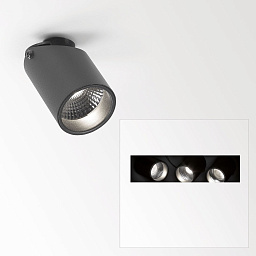 PUT S6 MAGNETIC 92724 Delta Light HOLE IN ONE встраиваемый потолочный магнитный светильник золотого цвета