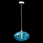 Светильник подвесной Crystal Lux FORMLESS SP1 BLUE — фото 1
