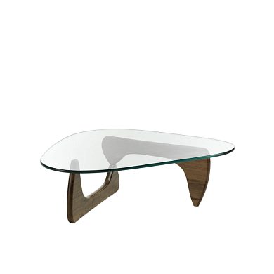 20130002 Noguchi Vitra Журнальный столик орех