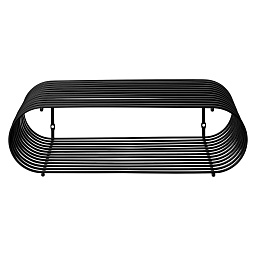 503290050081 AYTM CURVA Настенная полка из металла золотого оттенка высотой 12 см