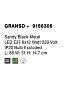 9156306 GRANSO Novaluce светильник LED E27 6x12W 230V IP20