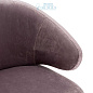 112068 Dining Chair Cardinale roche taupe velvet Eichholtz