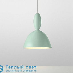 подвесной светильник купольный зеленый