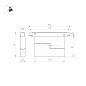 042013 Arlight Светильник MAG-ORIENT-DOTS-FOLD-S195-6W Warm3000 (BK, 30 deg, 48V) — фото 1