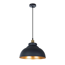 A7039SP-1BK Arte Lamp CAPPELLO подвесной светильник с округлым чёрным плафоном