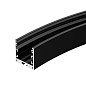 027638 Arlight Профиль SL-ARC-3535-D800-A90 BLACK (630мм, дуга 1 из 4) — фото 2