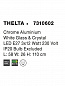 7310602 THELTA Novaluce светильник LED E27 3x12W IP20
