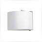 62706 SAHARA Chrome/white wall lamp настенный светильник Faro barcelona