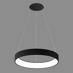 C345040N ACB Iluminacion Dilga подвесной светильник с кольцевым плафоном, чёрный корпус