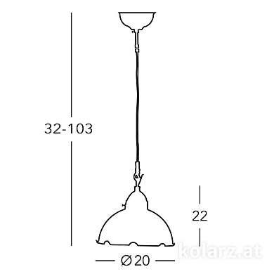 подвесной светильник цилиндрический латунный малый