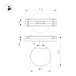Трековый светильник Arlight MAG-VIBE-SFERO-R120-6W — фото 1