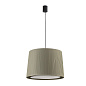 64315-46 SAMBA BLACK PENDANT LAMP E27ø500*350 GREEN LAMPSHA подвесной светильник Faro barcelona