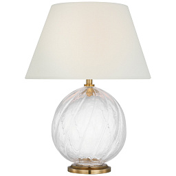 EU-JN3109 Visual Comfort Talia настольная лампа с текстильным абажуром и декоративным основанием