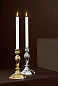 110212 Candle Holder Messardière antique gold finish подсвечник Eichholtz