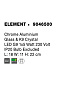 9046500 ELEMENT Novaluce светильник LED G9 1x5Вт 230В IP20