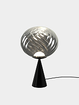 Настольная лампа Tom Dixon Whirl - Серебро полированный Поликарбонат