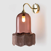 Vintage Bell Wall Light IP44 чайный