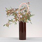 20138404 Vases Dcoupage Vitra Ваза декоративная коричневая с ручкой — фото 2