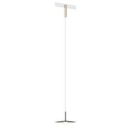 658118/1F Vibia Bind трековый светильник бежевого оттенка диаметром 25 см для гибкой трековой системы