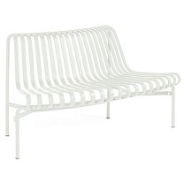 Palissade Park Dining Bench OUT, сталь, порошковая окраска, кремово-белый