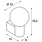 1007603 SLV VARYT wall-mounted light, round настенный светильник — фото 1