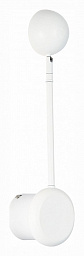 SL6003.501.01 ST-Luce Acquaro настенное бра с минималистичным круглым рассеивателем и вертикальной стойкой