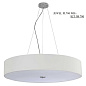 2110/108 JEWEL Crystal lux Светильник потолочный 8х60W Е27 Хром