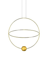 ELARA PENDANT MEDIUM 10 MT. MATT/GLOSSY GOLD 3000K CE