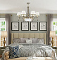 Люстра Kutek Classic Roma Lampshade ROM-ZW-6+1(P/A) — фото 1