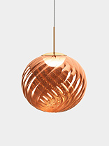 Подвесной светильник Tom Dixon Whirl Large - Медь полированный Поликарбонат
