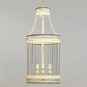 CL0182.IV.SE Granby Fretwork Lantern, Ivory, 3 Lights
