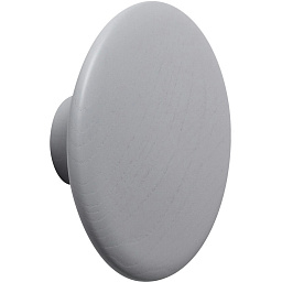 03141 Muuto Dots настенный деревянный крючок серый диаметром 17 см