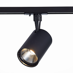 ST351.436.30.36 ST-Luce Beys трековый прожектор для трека чёрного цвета с цилиндрическим корпусом для однофазного шинопровода