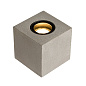 1006409 SLV CONCRETO FL 10W GU10 IP65 square уличный напольный светильник — фото 1
