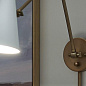 Sylvia 1 Light Wall Sconce Natural Brass настенный светильник 52486NBRB Kichler
