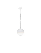 Triac Dimmable Gradient White Glass Sandy White Metal LED 7 Watt 220-240Volt 420Lm 3000K IP20 D: 20 H: 224 cm