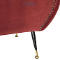 112200 Chair Giardino cameron wine red Eichholtz