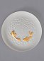 Фарфоровая тарелка с карпами кои Koi Lladro, золотой люстр 01009458 — фото 3